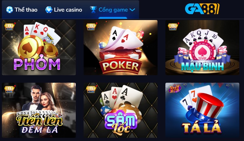 Những tính năng đặc biệt khi chơi game bài tại PG88